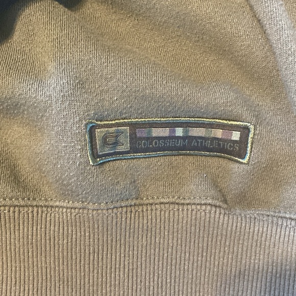 Military Green Flag Sweatshirt - Picture 3 of 5